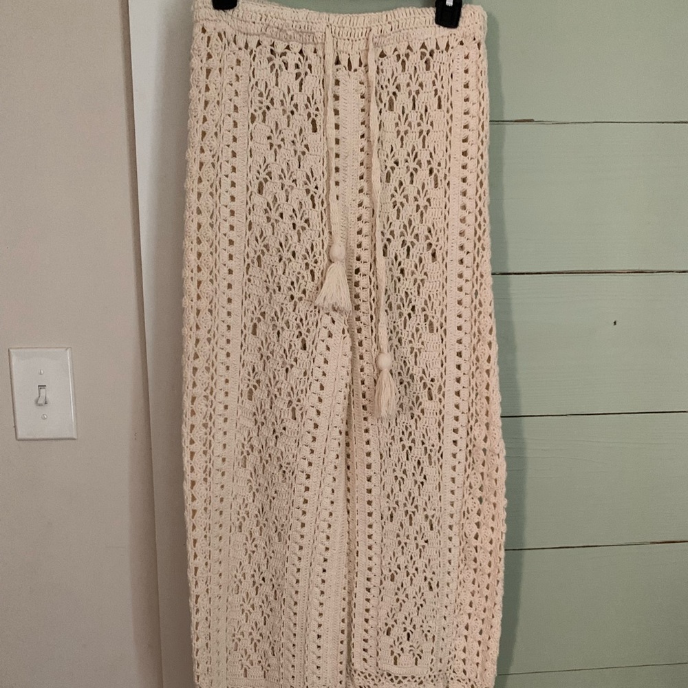 FP x Flook the Label crochet pants SMALL